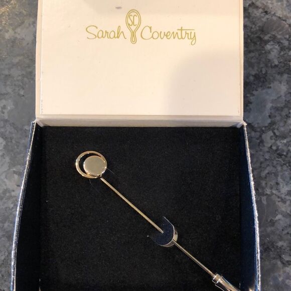 NIB Sarah Coventry Stick Pin Circle - Picture 1 of 6